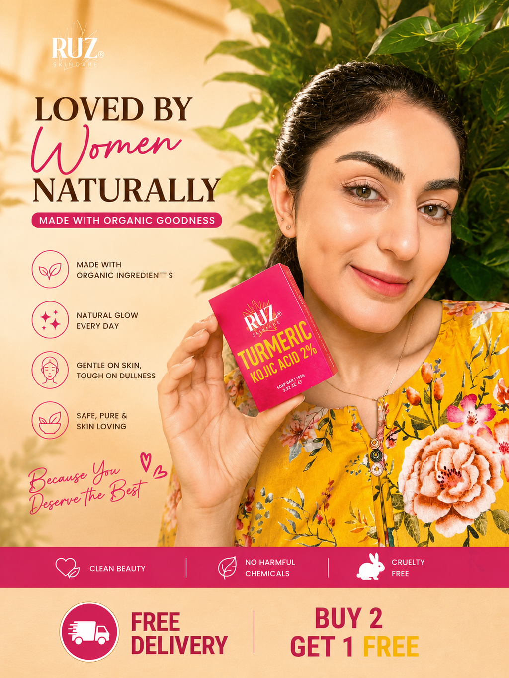 TURMERIC AND KOJIC ACID SOAP