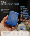 BLUE MOROCCON BRIGHTENING SOAP